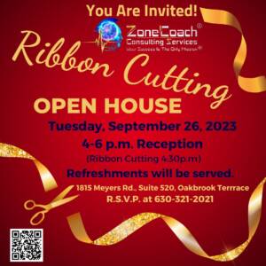 Oakbrook Chamber Ribbon Cutting on Tues. 9/26 - Jim Fannin Brands & ZoneCoach Consulting